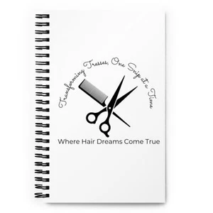 Hairstylist Barber Spiral notebook - Bild 1 von 1