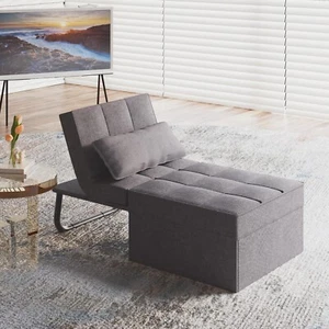 FLEXISPOT XC-TG1 Convertible Sofa Bed Pillow for Living Room Apartment Grey - Picture 1 of 12