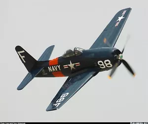 F8F Bearcat 62" a escala de ala radiocontrol modelo avión planos impresos - Imagen 1 de 6