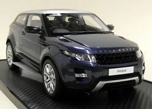 Century Dragon Evoque Land Rover 2011 Baltic Blue Resin model car 1/18 Scale - Picture 1 of 6