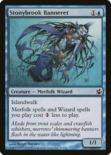 Stonybrook Banneret Morningtide HEAVILY PLD Blue Common MAGIC MTG CARD ABUGames