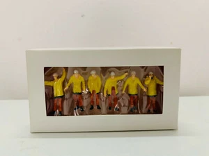 1:50 Scale Plastic Model Engineering Worker Figure 3.7CM (1.45") 6 Pcs NEW!!!! - Picture 1 of 3