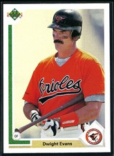 1991 Upper Deck #776 Dwight Evans Baltimore Orioles