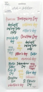 The Paper Studio Stickabilities HOLIDAYS, 23 Pieces, 19933054, BRAND NEW - Picture 1 of 3