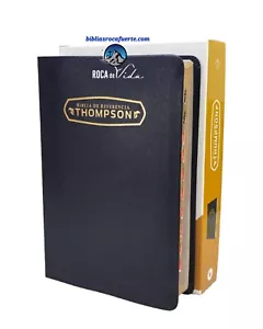 THOMPSON STUDIOBIBEL REFERENZ RVR1960 LEDER SCHWARZ MIT INDEX - Bild 1 von 5
