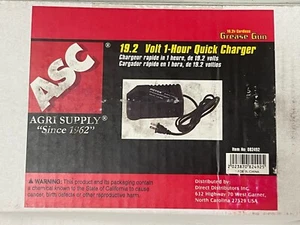 Agri Supply 120V Caricatore Rapido 1 Ora per Pistola Grasso Senza Fili 082492 - Foto 1 di 2