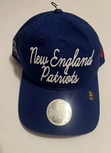 Gorra New Era 9Twenty para mujer New England Patriots básica azul gorra con cierre a presión - Imagen 1 de 1