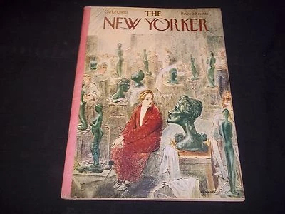1950 OCTOBER 21 NEW YORKER MAGAZINE - BEAUTIFUL FRONT COVER FOR FRAMING- J 1322 — 第 1/2 张图片