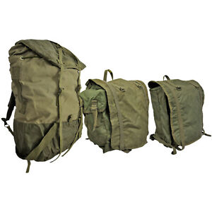 Army Rucksack Original French F2 Military Hiking Camping Backpack Combat Sea Bag