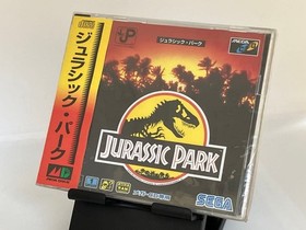 Jurassic Park SEGA Mega CD Console Game Japan Version New Sealed Mega Drive Rare