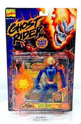 Exploding Ghost Rider Animado Ghost Rider Serie Años 90 Años 90-Marvel Toybiz 1995 Foto 1 de 4