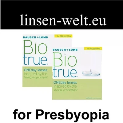 Biotrue® ONEday® for Presbyopia 30er, 90er, 180er (2x90er) Box ADD: LOW/ HIGH - Bild 1 von 4