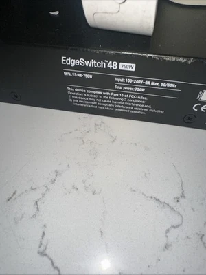 *Parts Or Repair Ubiquiti ES-48-750W EdgeSwitch 48-Port Gigabit Switch - Image 1 of 2
