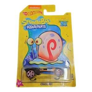 Bob Esponja Gary Carbonic Nickelodeon Hot Wheels Diecast Car Nickelodeon - Imagen 1 de 2