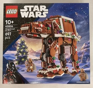 LEGO Star Wars Walker Gingerbread 40806 AT-AT: Christmas Gift 697 pcs - Picture 1 of 6