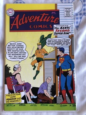 Adventure Comics 260 facsimile reprint. 1st silver age Origin of Aquaman - Image 1 of 3