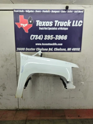 2007-2013 Chevrolet Silverado Passenger Side Front RH Fender 1500 2500 3500 HD - Image 1 of 4