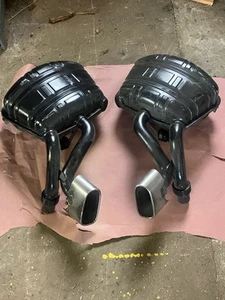06-08 Porsche 911 997 Pair LH&RH OEM Exhaust Mufflers (36k Miles) - Picture 1 of 8