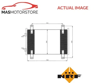 A/C AIR CON CONDENSER NRF 35501 A NEW OE REPLACEMENT - Picture 1 of 5