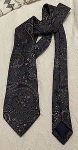 Patronius 1926 Italien Paisley Grafik Seide Krawatte - Bild 1 von 6