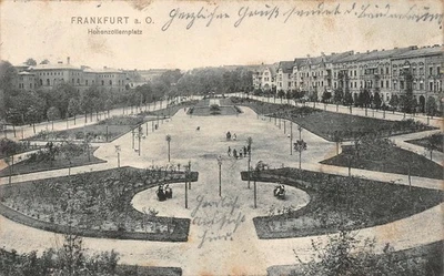 Carte postale Francfort ou Hohenzollernplatz 1908 - Photo 1/2