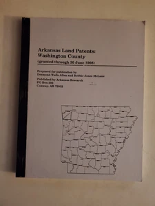 Arkansas Land Patents: Washington Co and Cemeteries of Washington Co - Bild 1 von 2