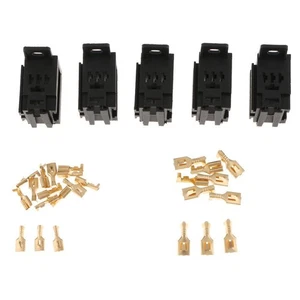 5 Pc 4 Auto Starter Relay Socket for Headlights - Picture 1 of 7