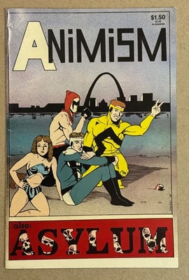 ANIMISM 1987 Ed Decker JOE STATON Oddball Indepentdent Comic VF- - Image 1 of 4