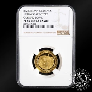 1992 - 20000 PESETAS Oro - Barcelona 92 - Sant Jordi - NGC PF69 UC - Picture 1 of 2