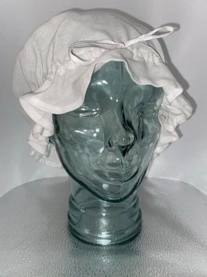 Vintage Women’s Adjustable Handmade Colonial Night Cap - Image 1 of 4