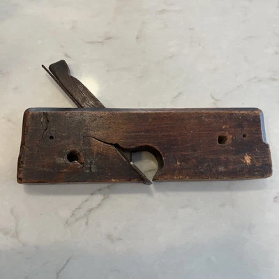Antique Wooden Molding Plane 1 inch 19th Century Hand Tool Unmarked - Image 1 of 4