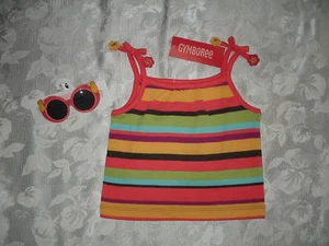 Girls GYMBOREE JUNGLE GEM Tank Top/Sunglasses 12-18 NWT - Picture 1 of 1