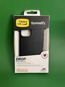 Otter Box Symmetry Series Case For iPhone 13 - Black - Picture 1 of 2