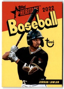 2022 Topps Heritage Minor League #73PC-2 Jordan Lawlar  1973 Topps Pack Cover