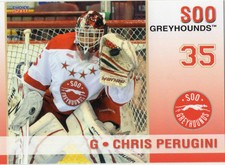 2010/11 Sault Ste Marie Greyhounds - CHRIS PERUGINI (g)