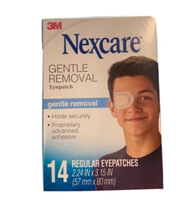 3 PACK Nexcare Gentle Removal Eyepatches 14ct - Picture 1 of 1