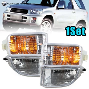 4Pcs For Toyota RAV4 2000-2003 Fog Light Assembly Drive Light Turn Signal - Picture 1 of 23