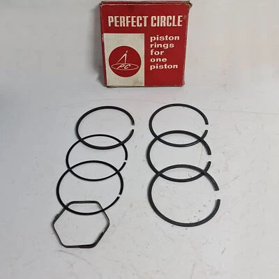 SERIE SEGMENTI FASCE PISTONI STD 67.4 MM FIAT 500 D PERFECT CIRCLE 50487 - Image 1 of 4