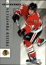 2005-06 Hot Prospects Chicago Blackhawks Hockey Card #118 Mark Cullen Rookie