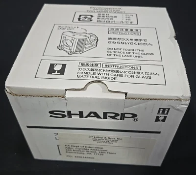 Sharp BQC-PGM20x  1 Projector Replacement Lamp Bulb NOS NEW IN BOX GENUINE - Image 1 of 4