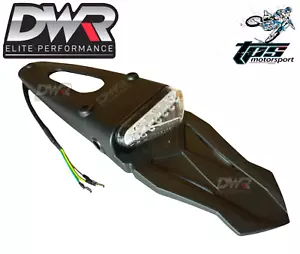 SOPORTE MATRÍCULA DWR LUZ TRASERA ORDENADA KTM SX SXF EXC 125 150 250 300 350 450 - Imagen 1 de 2