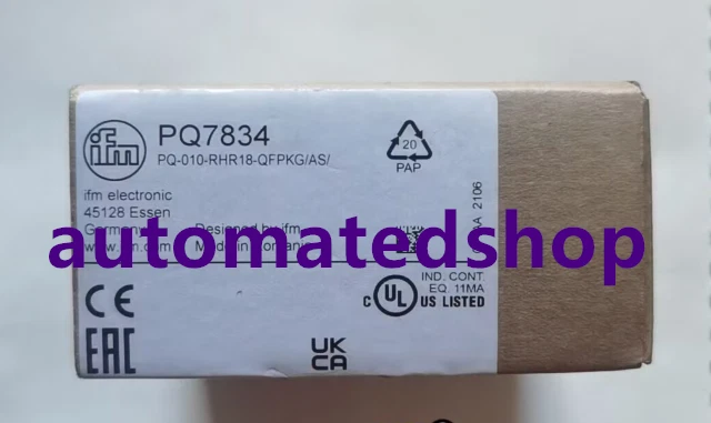 PQ7834 IFM Pressure Sensor New FedEx or DHL - Image 1 of 1