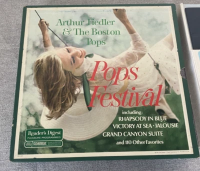 1967 Readers Digest Arthur Fiedler & The Boston Pops Festival Box Set 10 Albums - Image 1 of 4