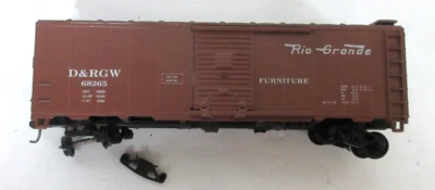 HO scale "D&RGW" 40' box car  Rd. #68265 - Image 1 of 4