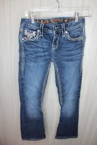 Rock Revivel  Urban Red Mid-Rise Boot Size 25 inseam 26 - Picture 1 of 6