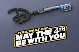 2020 Disney Store Star Wars Collectible Key- May The 4th Be With You - Picture 1 of 3