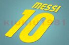 Barcelona Messi #10 2010-2011 Homekit Nameset Printing