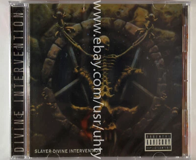 SLAYER DIVINE INTERVENTION 2003 RARE UKR ORIGINAL CD THRASH HEAVY METAL - Image 1 of 2