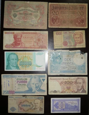 30 different banknotes of the world - Image 1 of 4