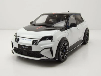 Alpine A290 GT Premiere Edition Beta 2025 Bianco Nero Modellino 1:18 Norev - Immagine 1 di 4